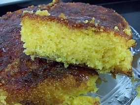Bolo de Milho com Goiabada