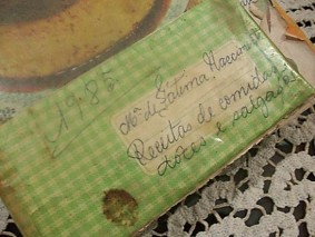 Caderno de Receitas - 1985