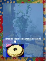 Mesa Junina com Torta de Tapioca