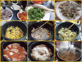 Moqueca de Peixe e Camarão Mineira