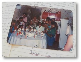 Memória de Cozinha - Festa de aniversário na cozinha da Dona Tereza