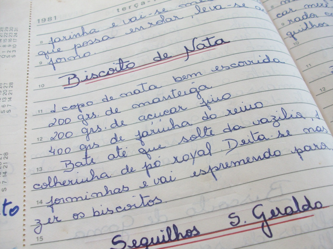 Biscoito de Nata da Dona Terezinha